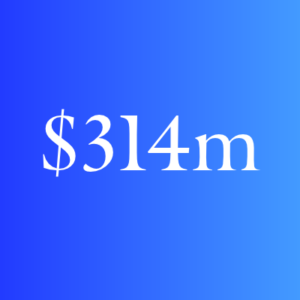 314 m