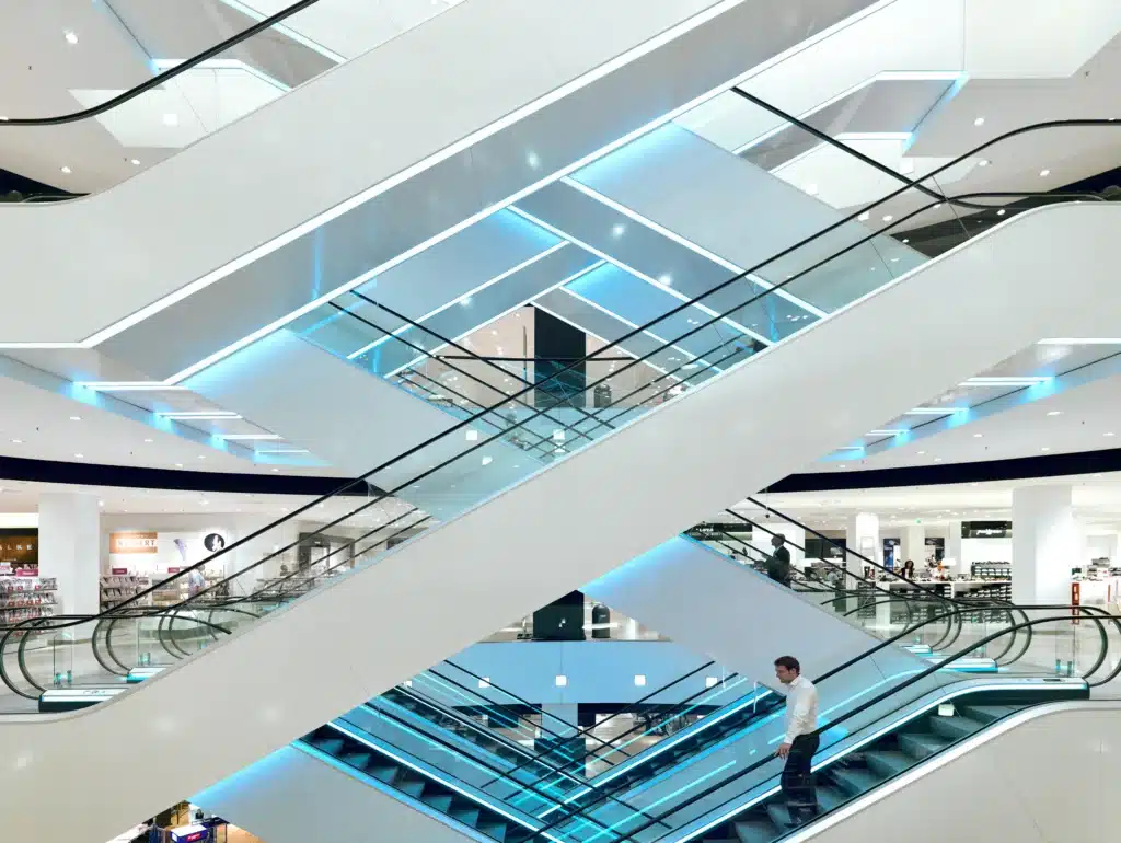 escalator mall